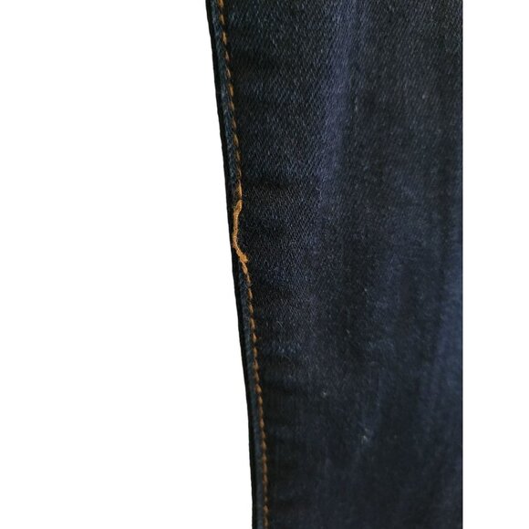 Kut from the Kloth Mia Toothpick Skinny Jeans Dark Wash 8 - Picture 7 of 11